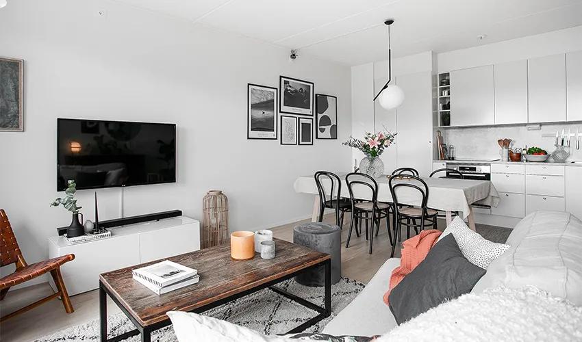 爱了这两间性冷淡系小户型，网友：这才叫一个人的豪宅