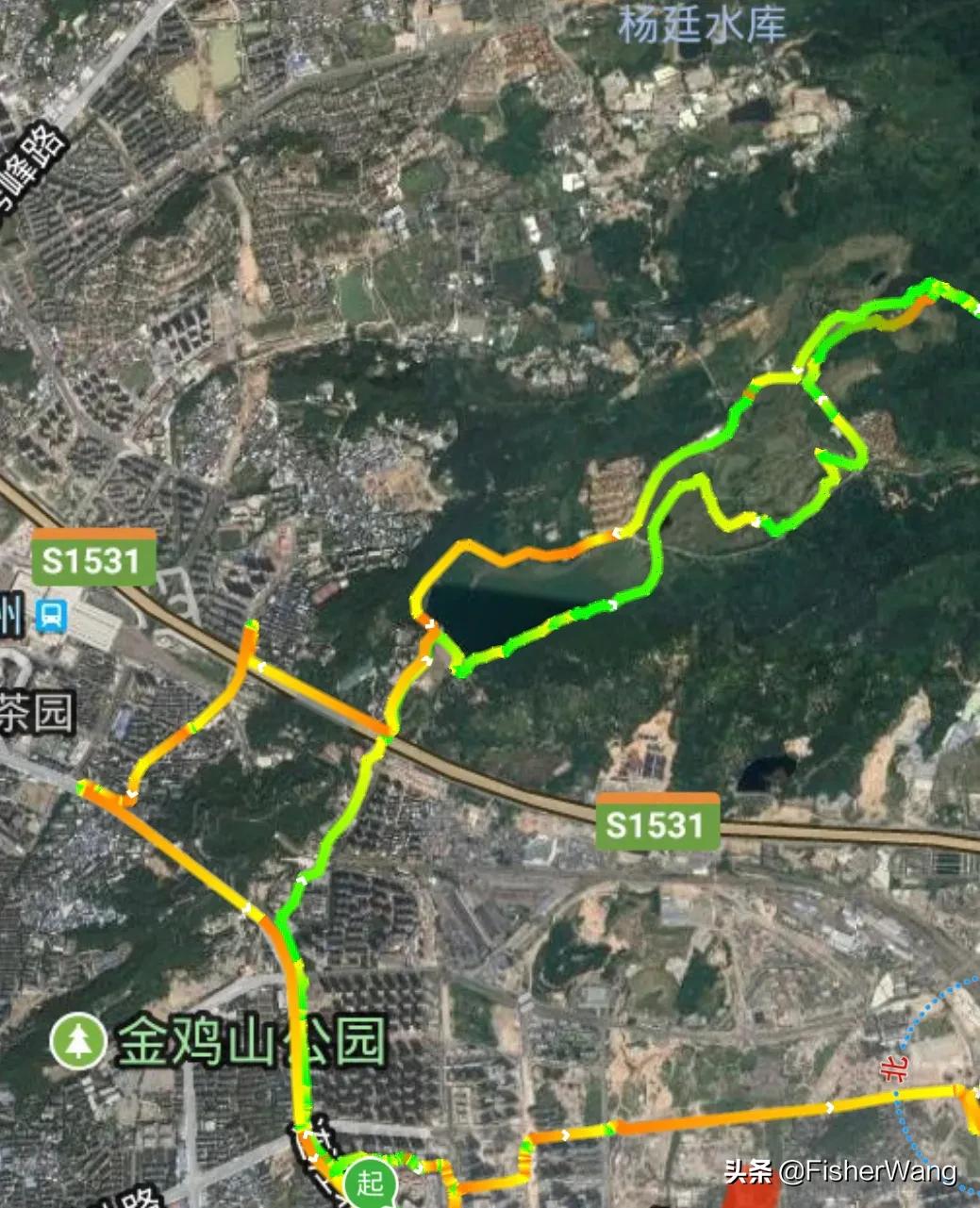 中毒or中暑，36度高温带两女生徒步，中道而退之登云-恩顶水库。