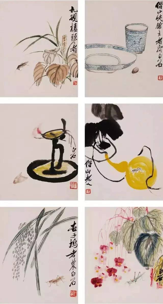 齐白石经典画作,齐白石最经典的肖像