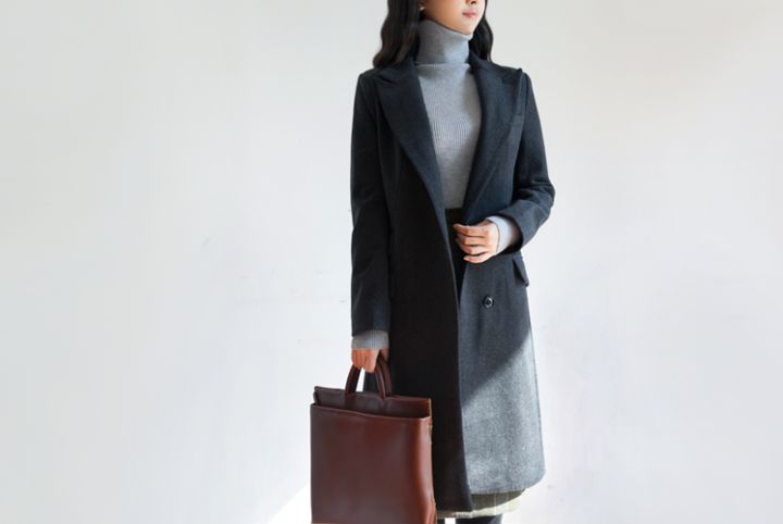 连衣裙毛衣秋冬穿搭,克莱因蓝毛衣穿搭秋冬