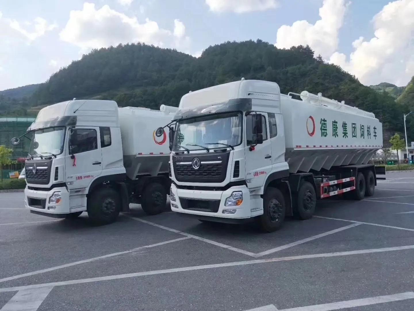 散装饲料运输车操作流程,散装饲料运输车怎么装饲料