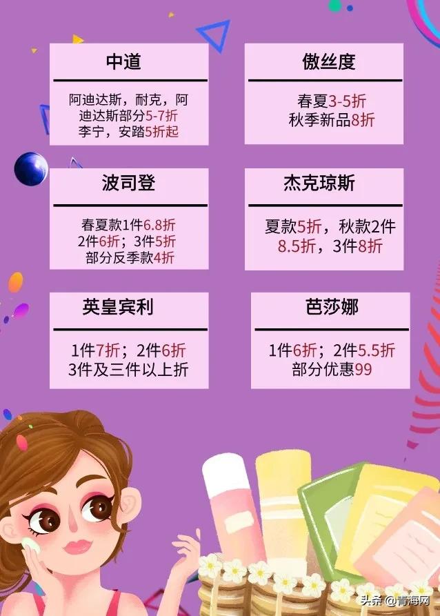 西宁这家“超人气商场”太太太太大方！28家零售2折起...