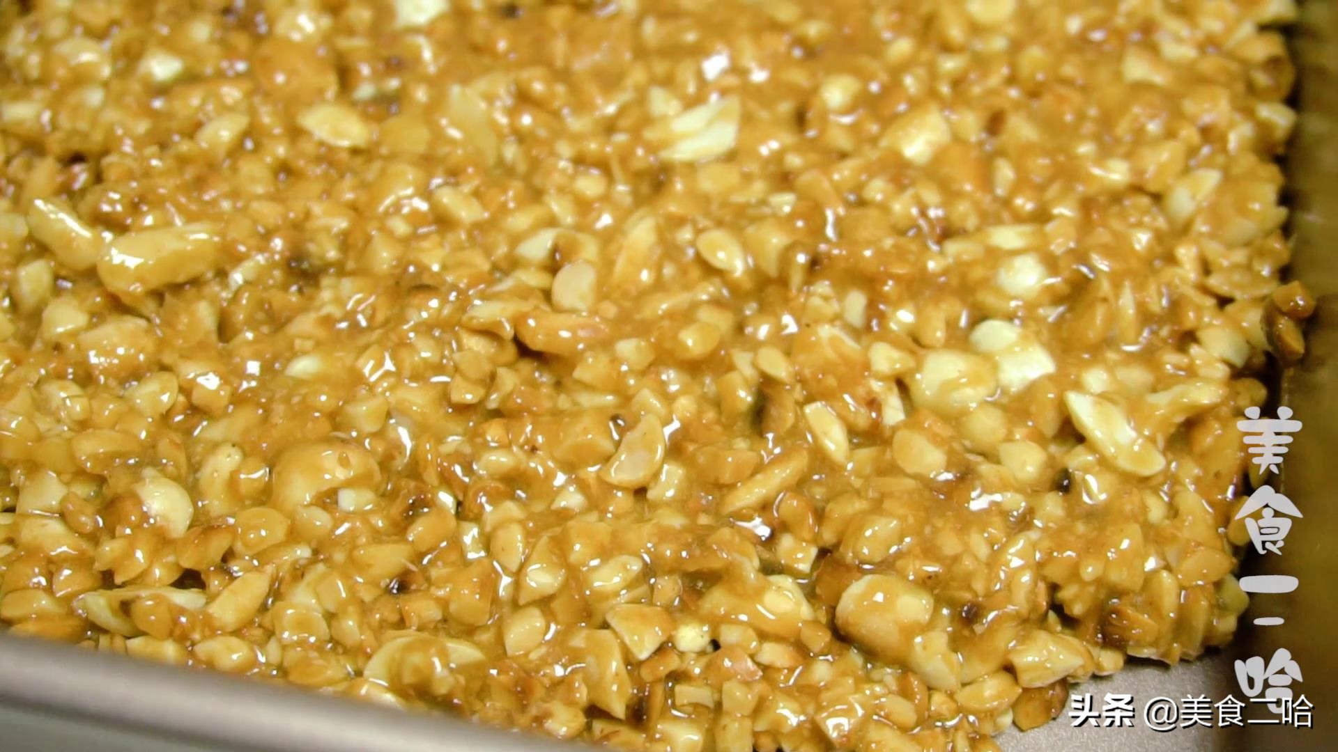 过年吃的手工花生糖,春节必备零食糖