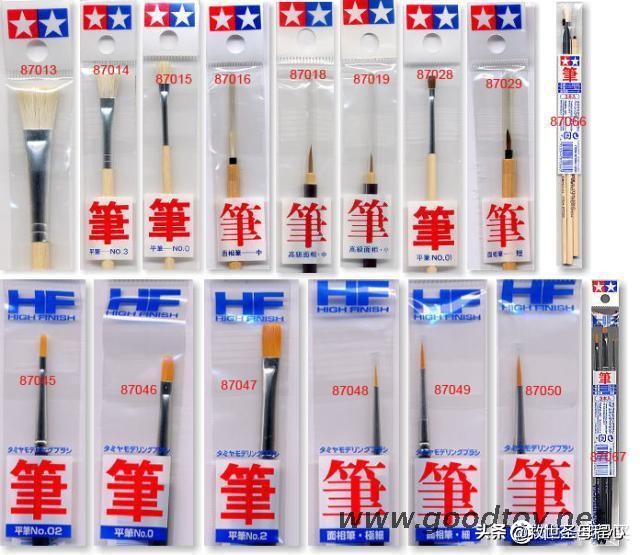 模型补色工具大全,模型专用颜料