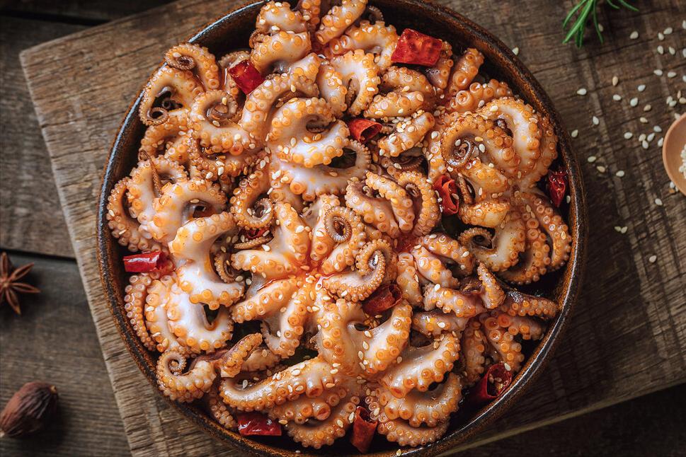 八爪鱼怎么煮才脆,煮八爪鱼怎么才能不变黑