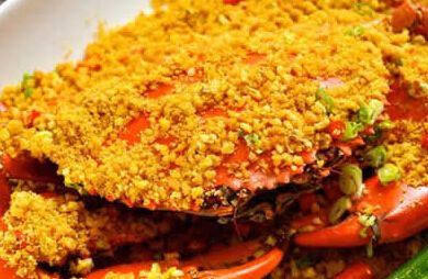 秘制香港避风塘炒蟹绝招,香港正宗避风塘炒蟹做法