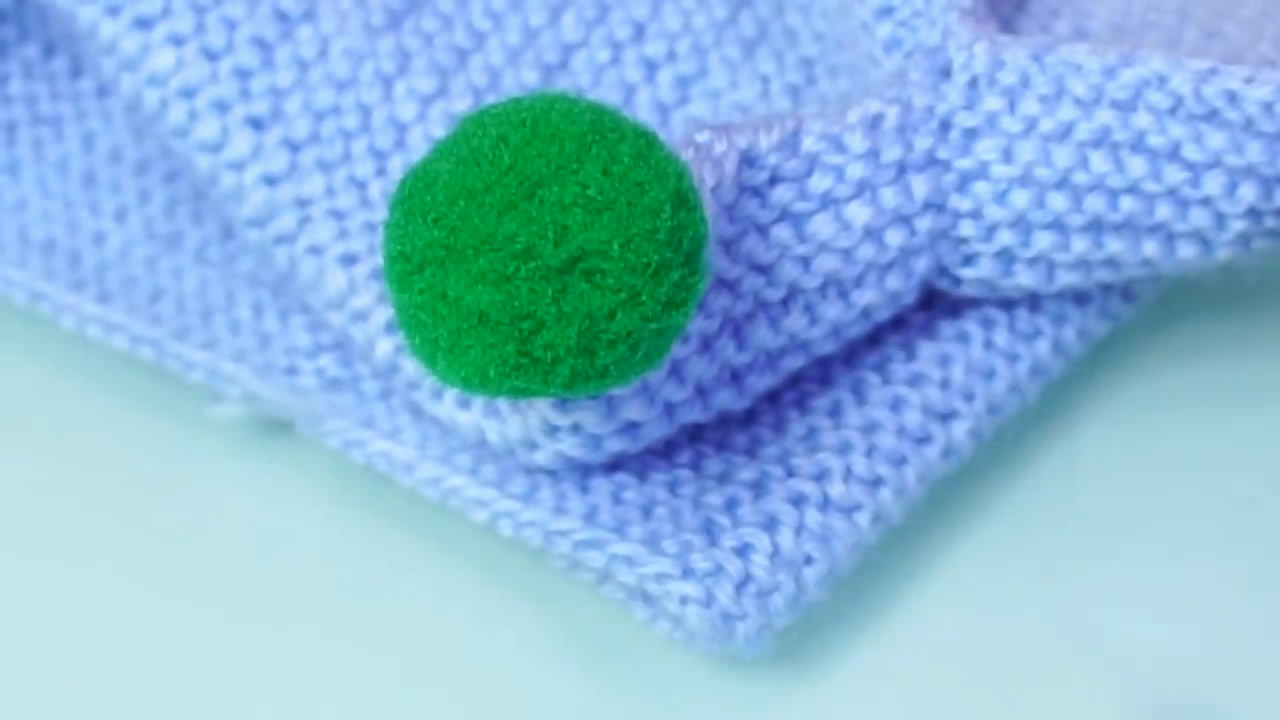 毛线手工编织婴儿帽,宝宝毛线帽钩织全过程