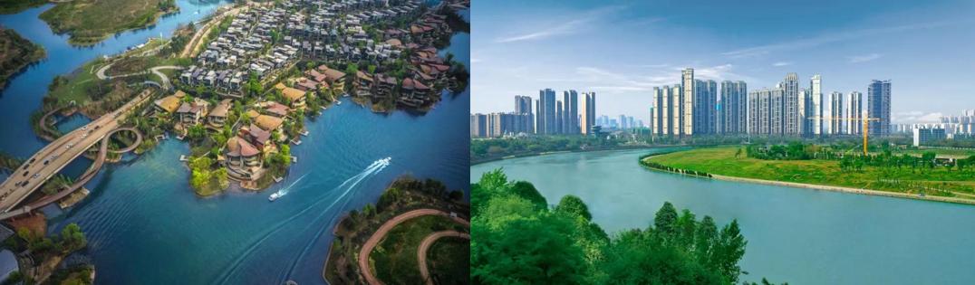 我们在探寻宝藏,麓湖生态城和锦江生态带