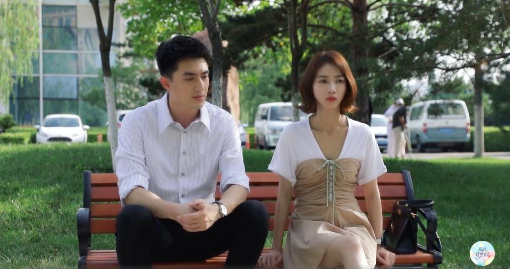 林更新吴谨言花絮,林更新吴谨言机场吻戏