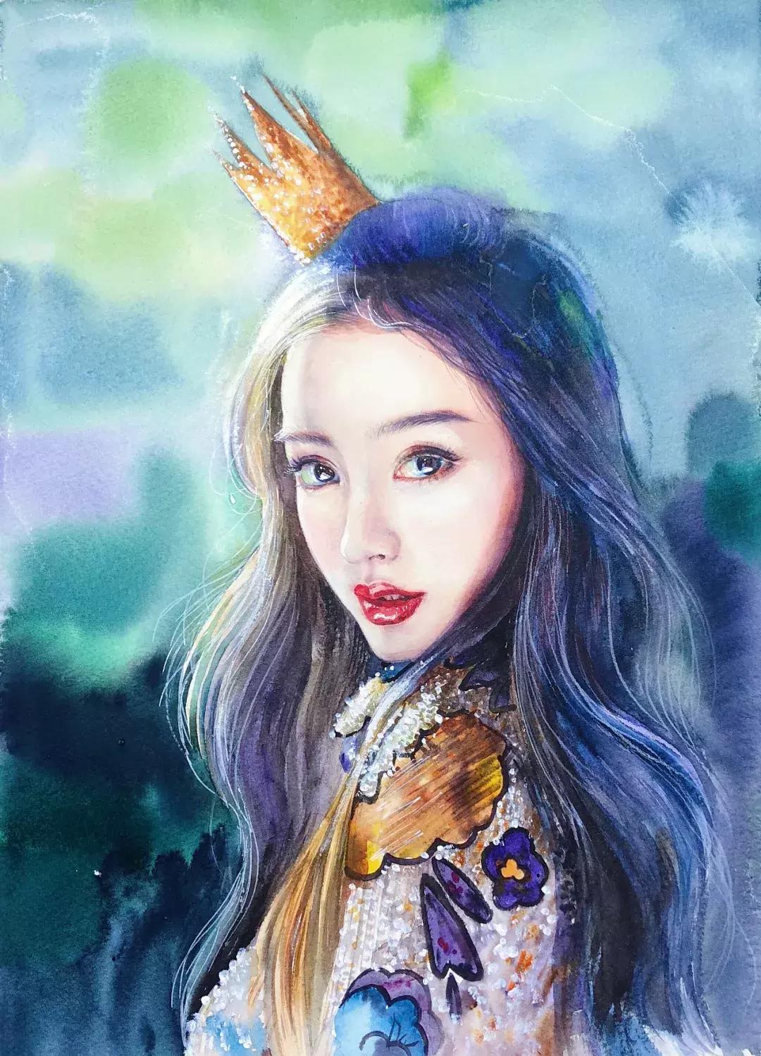 古风绘画线描,100张绝美古风女线描手绘