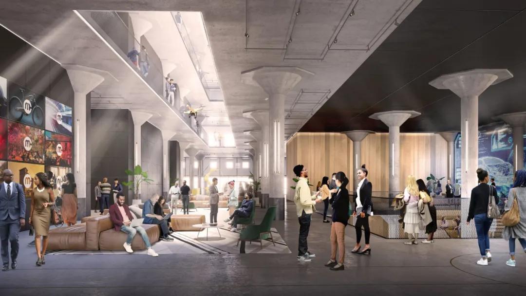 扎哈合伙人设计香港建筑,扎哈建筑事务所设计图