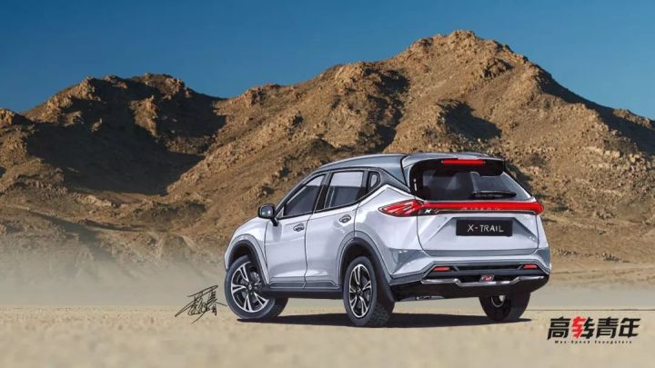 日产全新一代奇骏效果图,全新日产奇骏实车图曝光