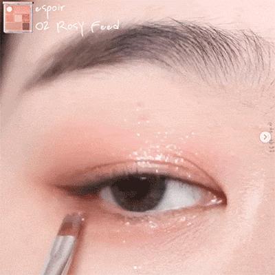 单眼皮如何画眼妆韩国,怎么画眼妆显着眼大又好看单眼皮