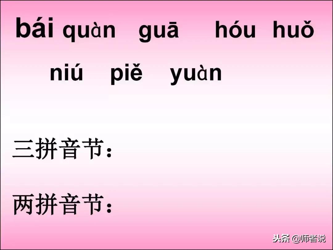 一年级必考的汉语拼音知识大全,一年级汉语拼音重点难点