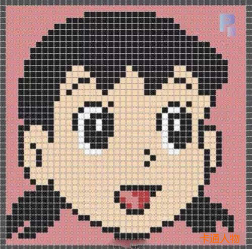 十字绣可爱卡通宝宝,卡通人物十字绣小版简单