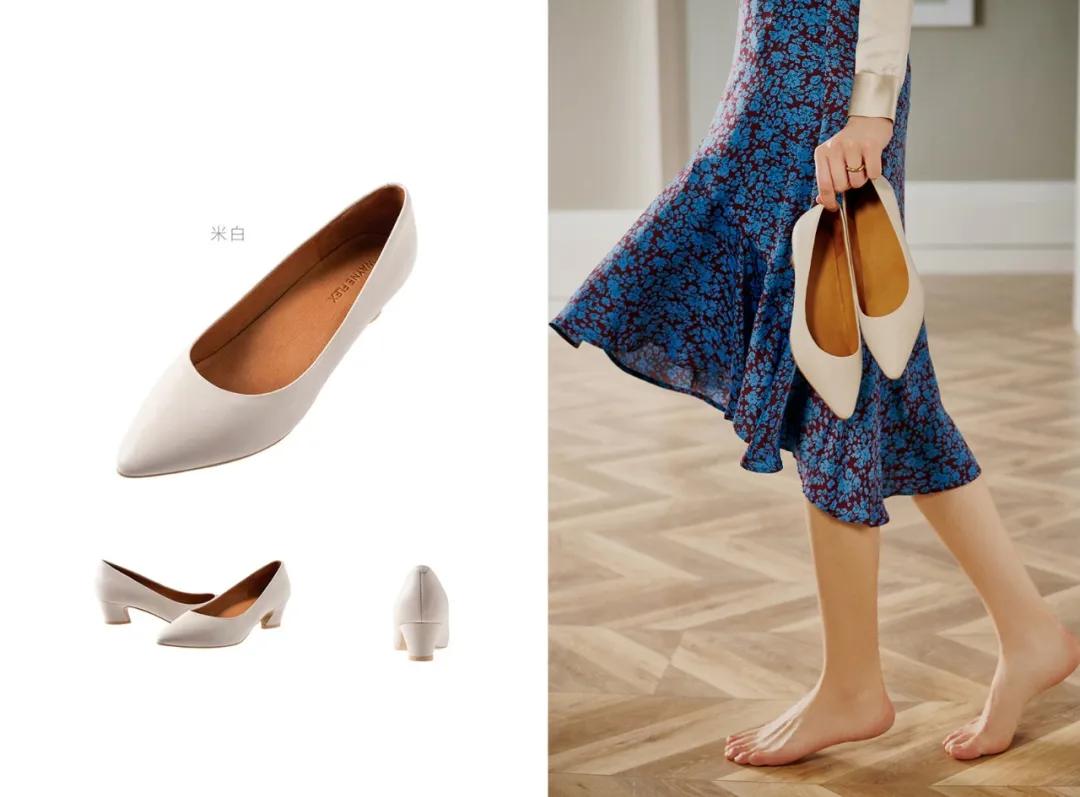 方头法式赫本风女单鞋粗跟,赫本风复古粗跟单鞋显脚瘦