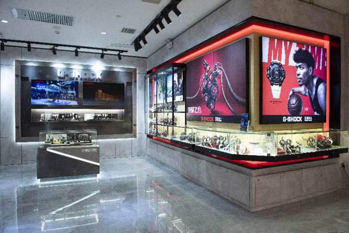 郑州casio正弘城,casio门店