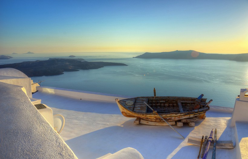 圣托里尼岛屿的故事,圣托里尼岛圣山半岛