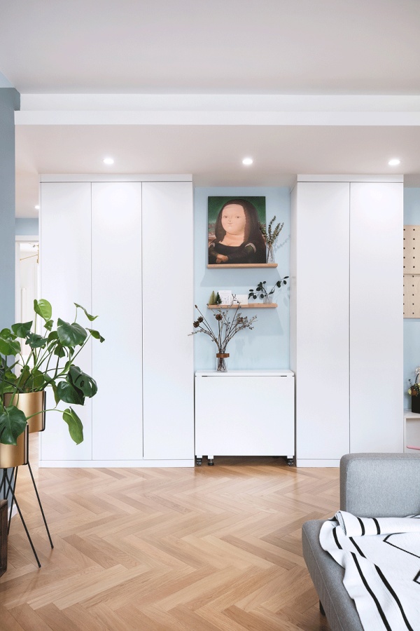 一字型厨房怎么设计高低台,厨房橱柜高低台设计效果图