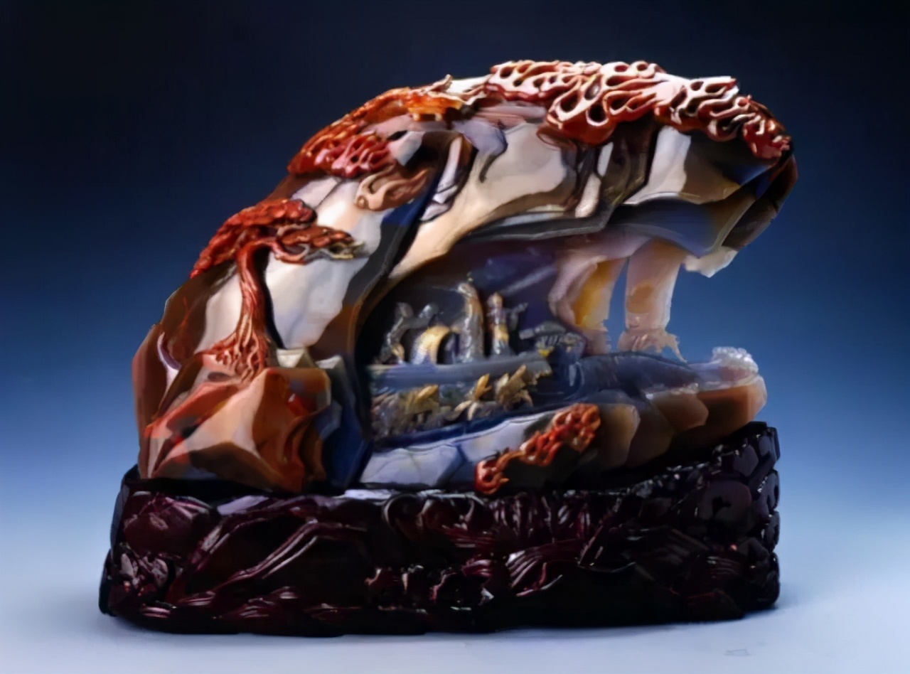 阜新十家子玛瑙原石切割直播,玛瑙奇石鉴赏