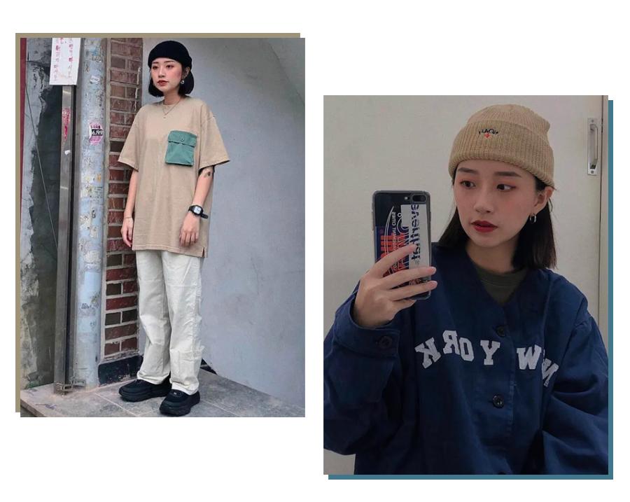 适合圆脸女生戴的冬季帽子,适合女士夏季长脸型戴的帽子