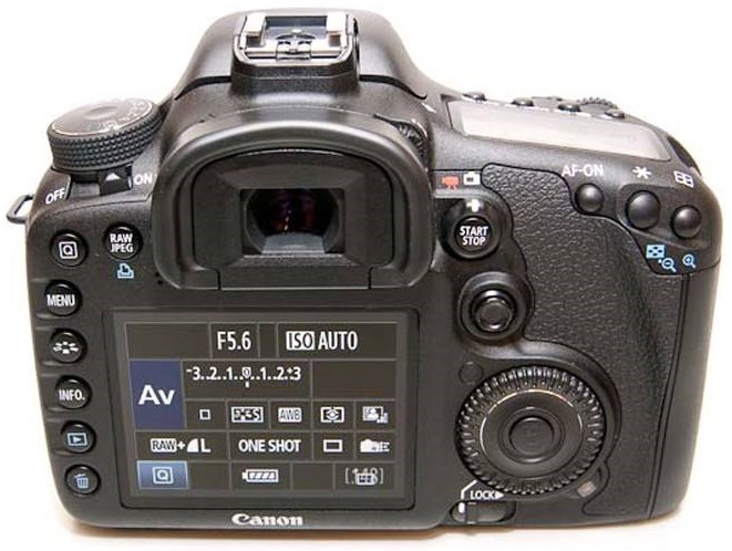 日积月累轻松学摄影-2熟悉佳能7D背面必要按键