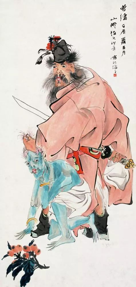 任伯年人物画扎根于民间艺术 (清代海派任伯年人物画全集)