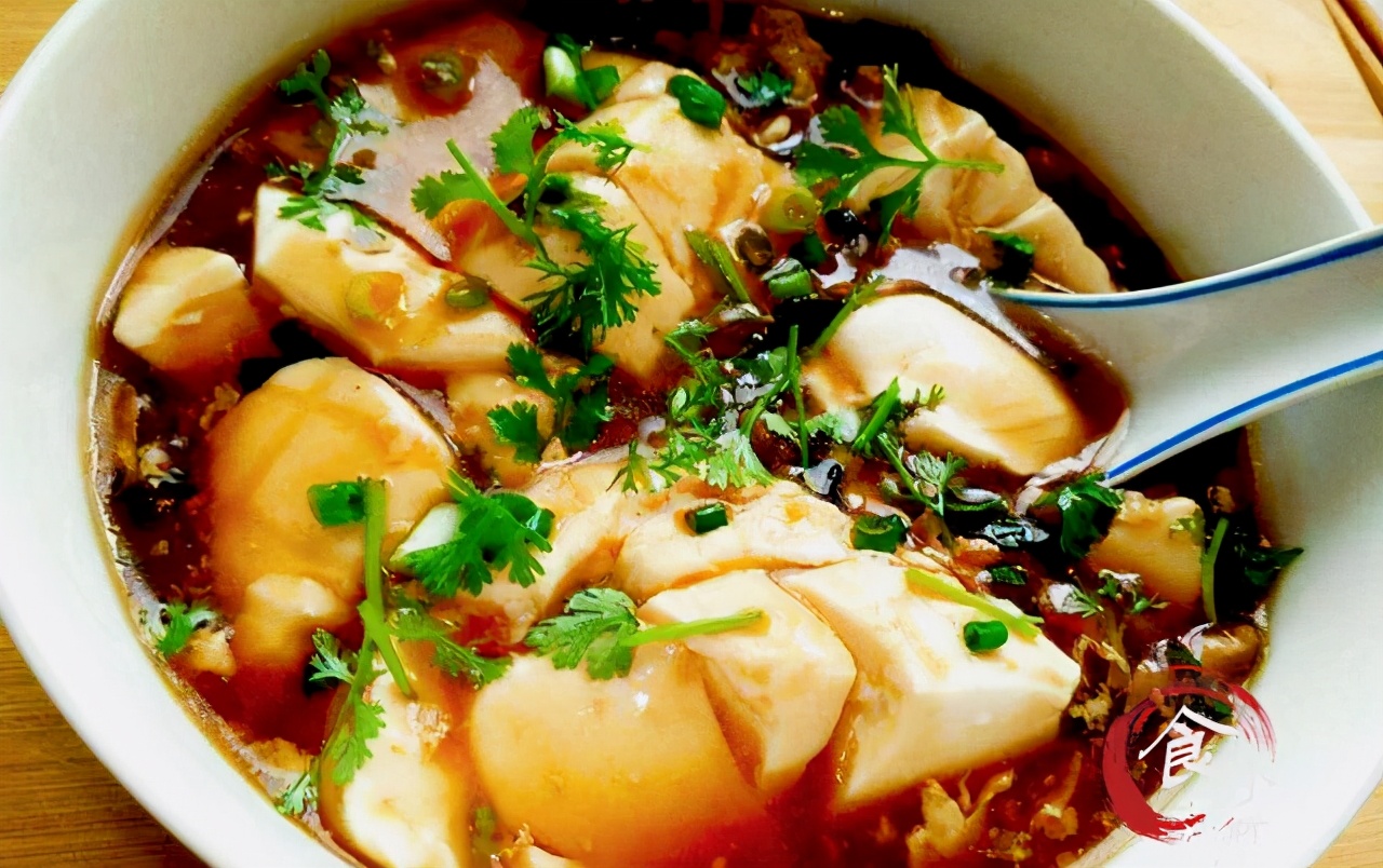 自制的豆腐脑美味可口,自制豆腐脑简单易学零失败