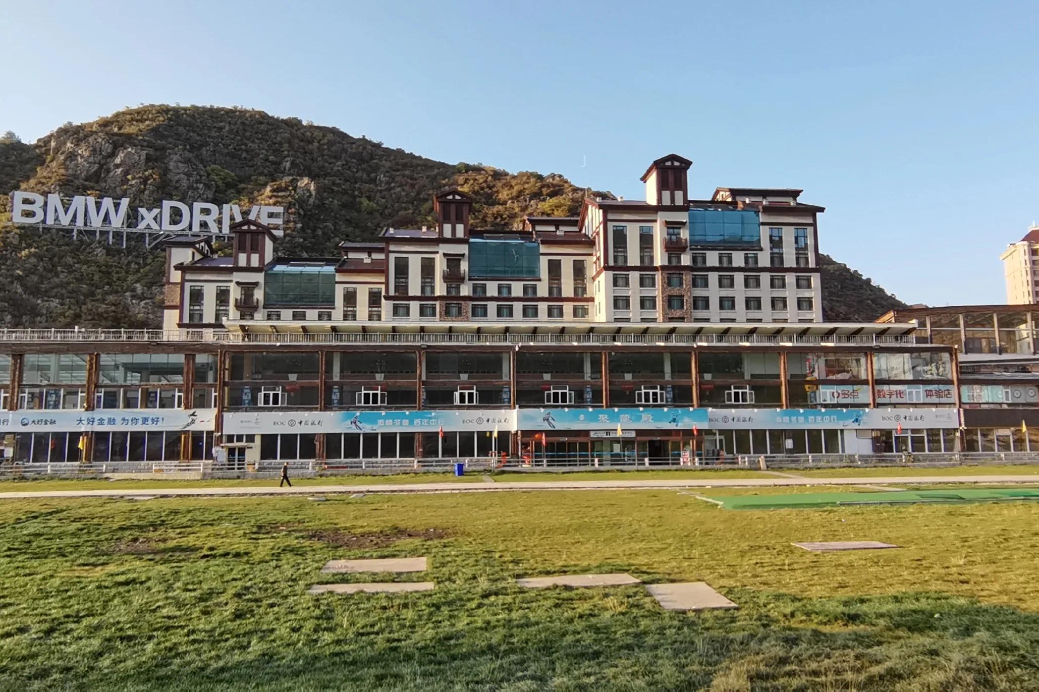 崇礼万龙滑雪场酒店,崇礼万龙滑雪场冬景