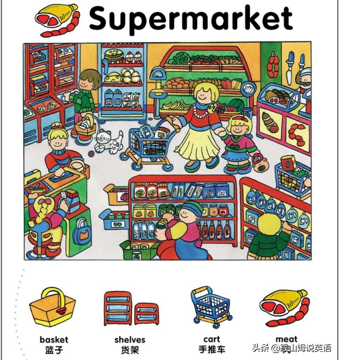 90幅图速记1000个初中英语单词,90幅图轻松记1000个单词