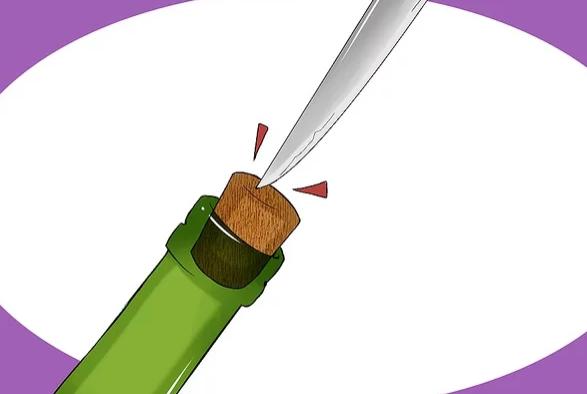 最简单实用的开红酒方法,没有开瓶器怎样开红酒最方便