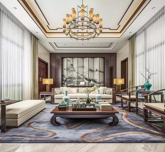 新中式客厅怎么设计出高级感,新中式客厅新颖独特