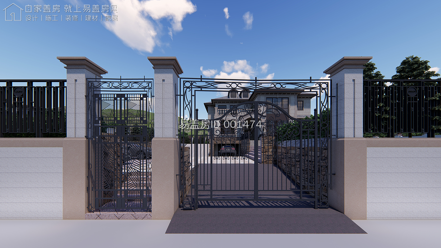 宜昌顶级乡村独栋别墅,宜昌独栋别墅效果图