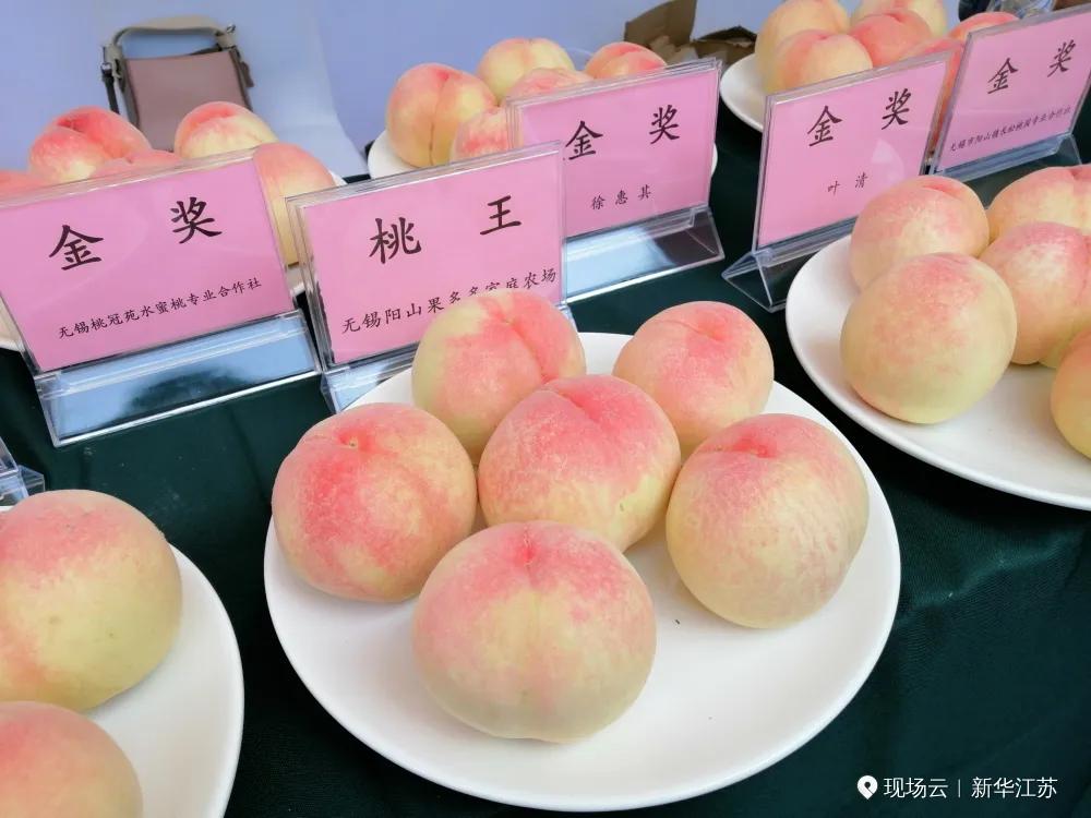 无锡阳山水蜜桃2019年桃王,一看就好吃玫瑰玫瑰