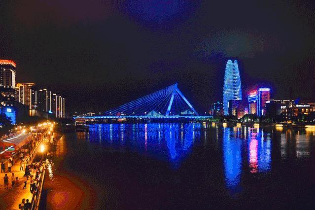 宁波醉美海湾,宁波夜游打卡的好地方