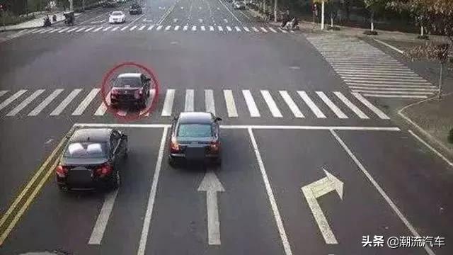 大车后面多少距离安全,跟在大车后面误闯红灯算不算违章