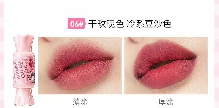 滋润口红推荐平价玫瑰豆沙色,黄黑皮素颜平价裸色口红推荐