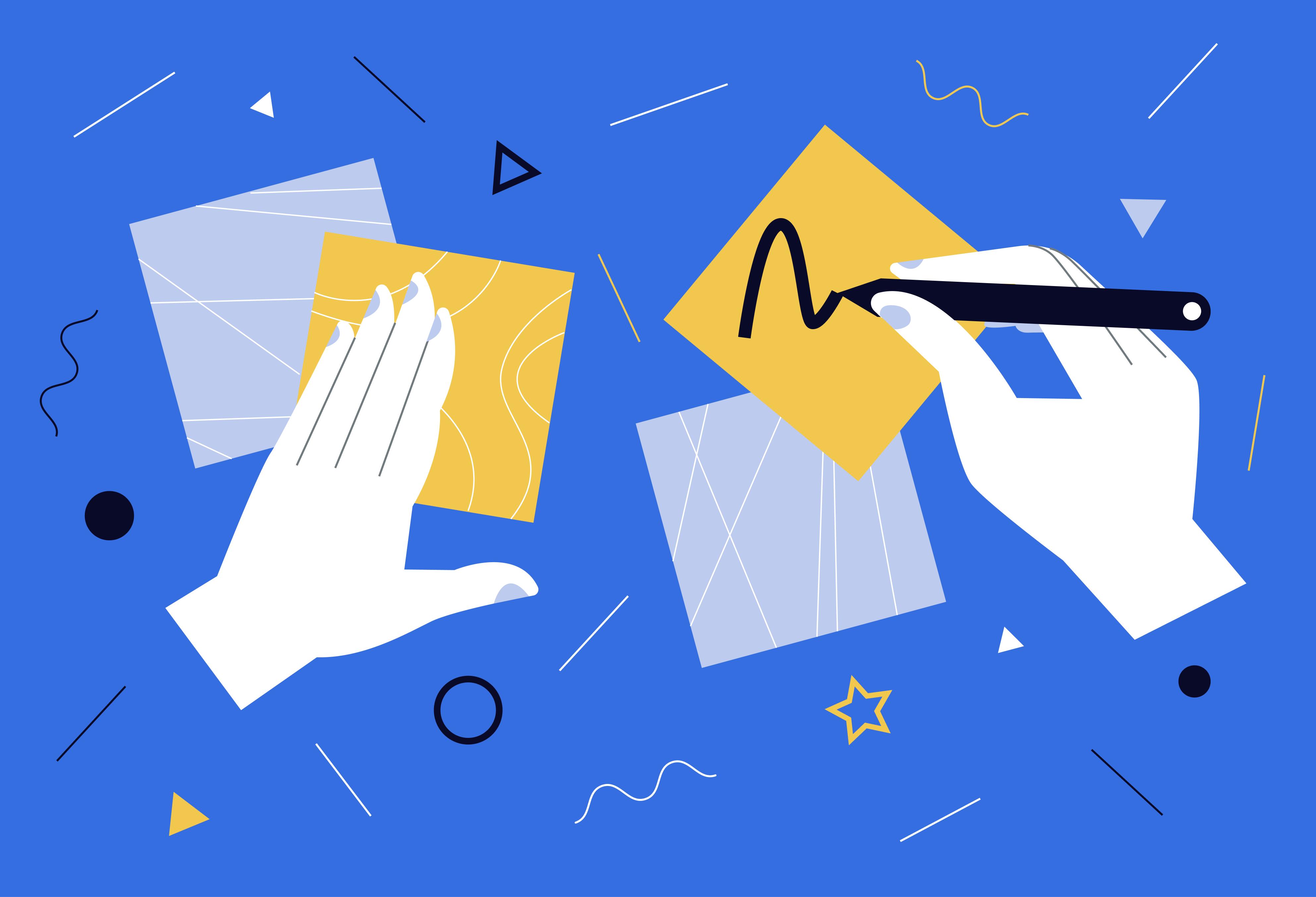 矢量人物插画素材,人物矢量图插画