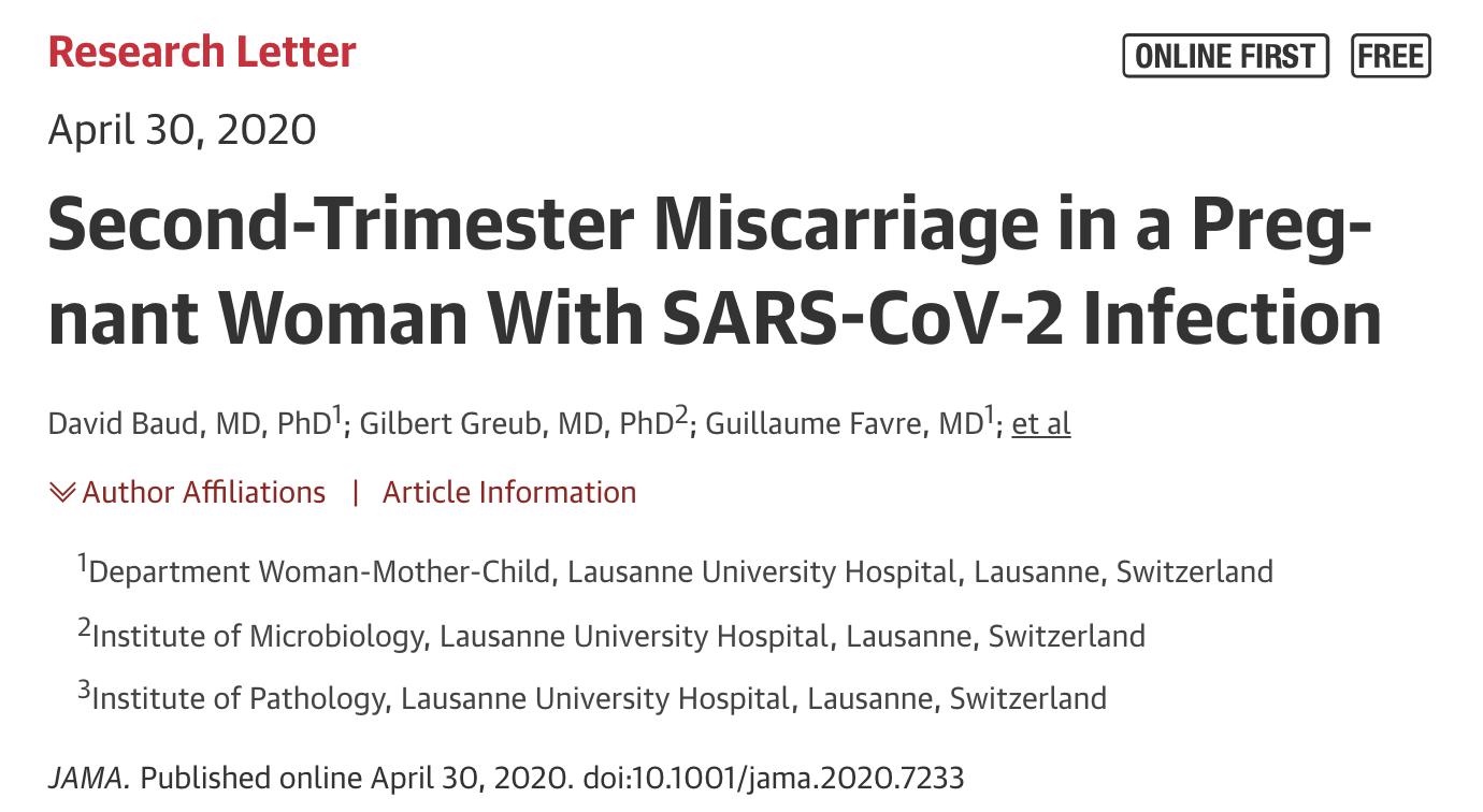 新冠病毒发病孕妇流产案例,新冠孕妇流产事件