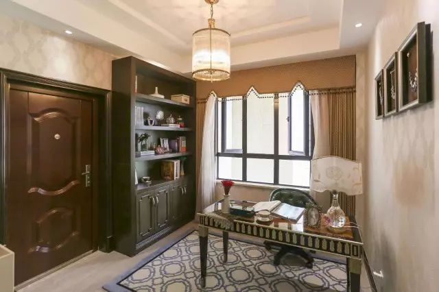 瓷砖书房设计,瓷砖打造的书房