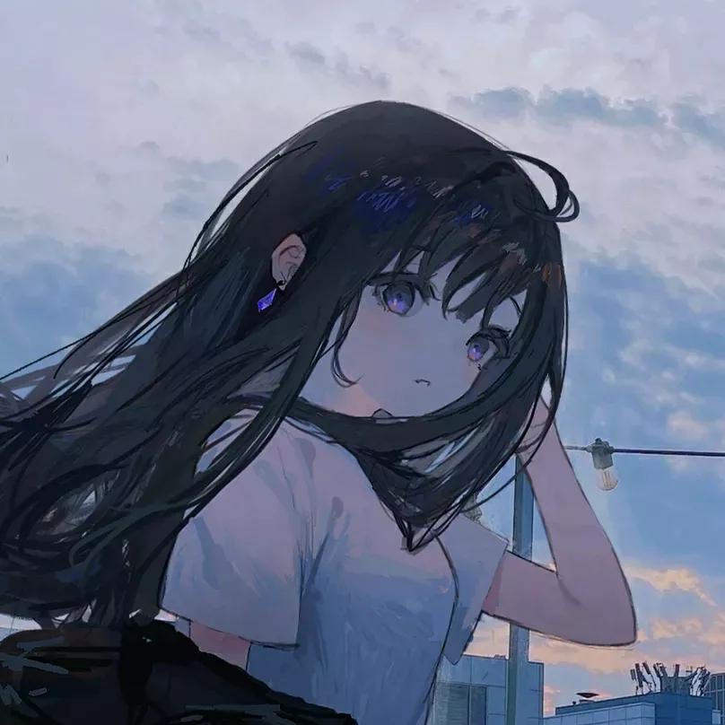 动漫头像你会一直在我身边吗,一直在你身边的动漫头像