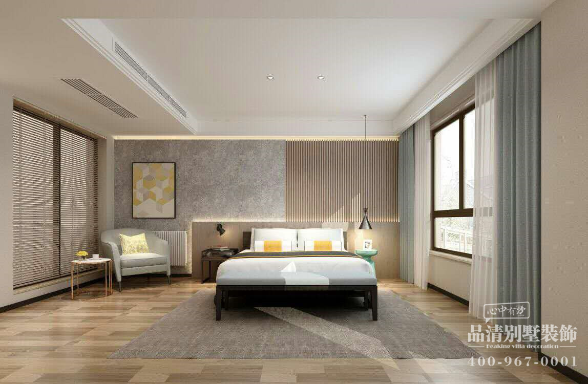 常州别墅装修有哪些风格,常州别墅装修空间规整的现代风格