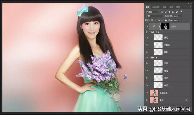 ps如何制作水彩泼墨,ps照片水彩效果