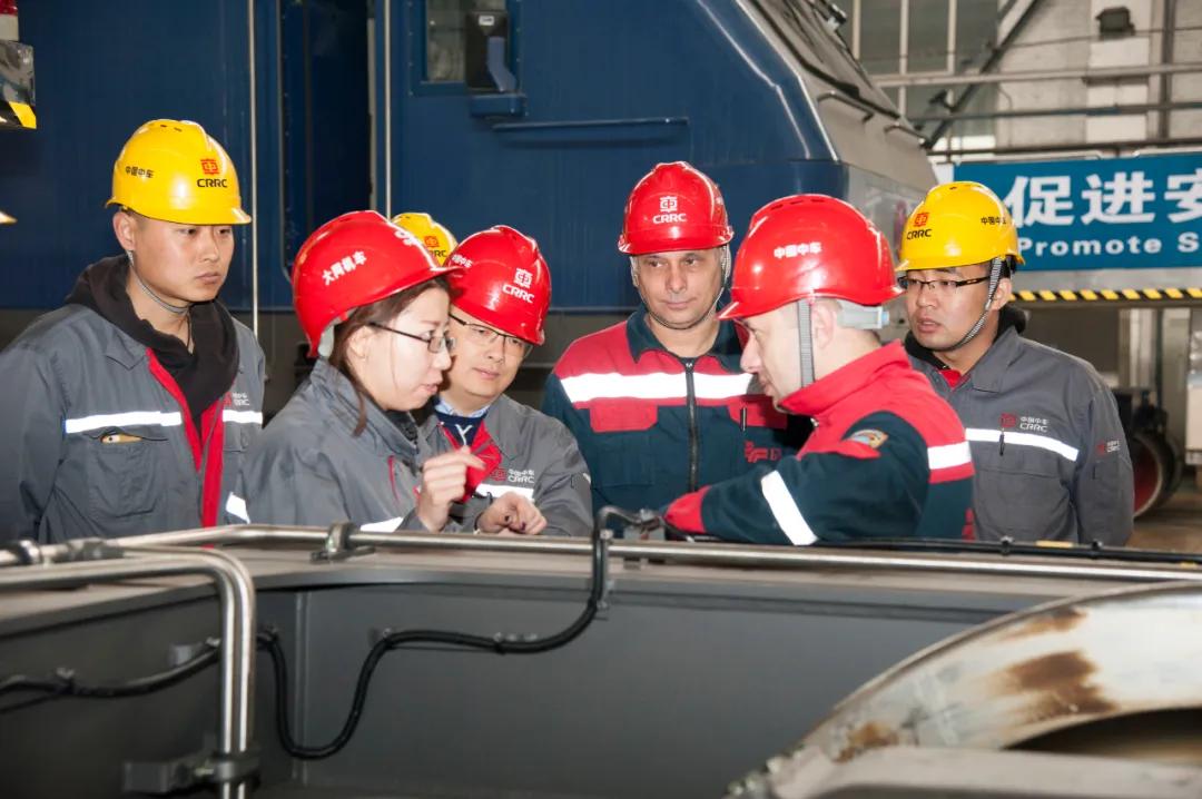 中国与白俄,13年中国中车