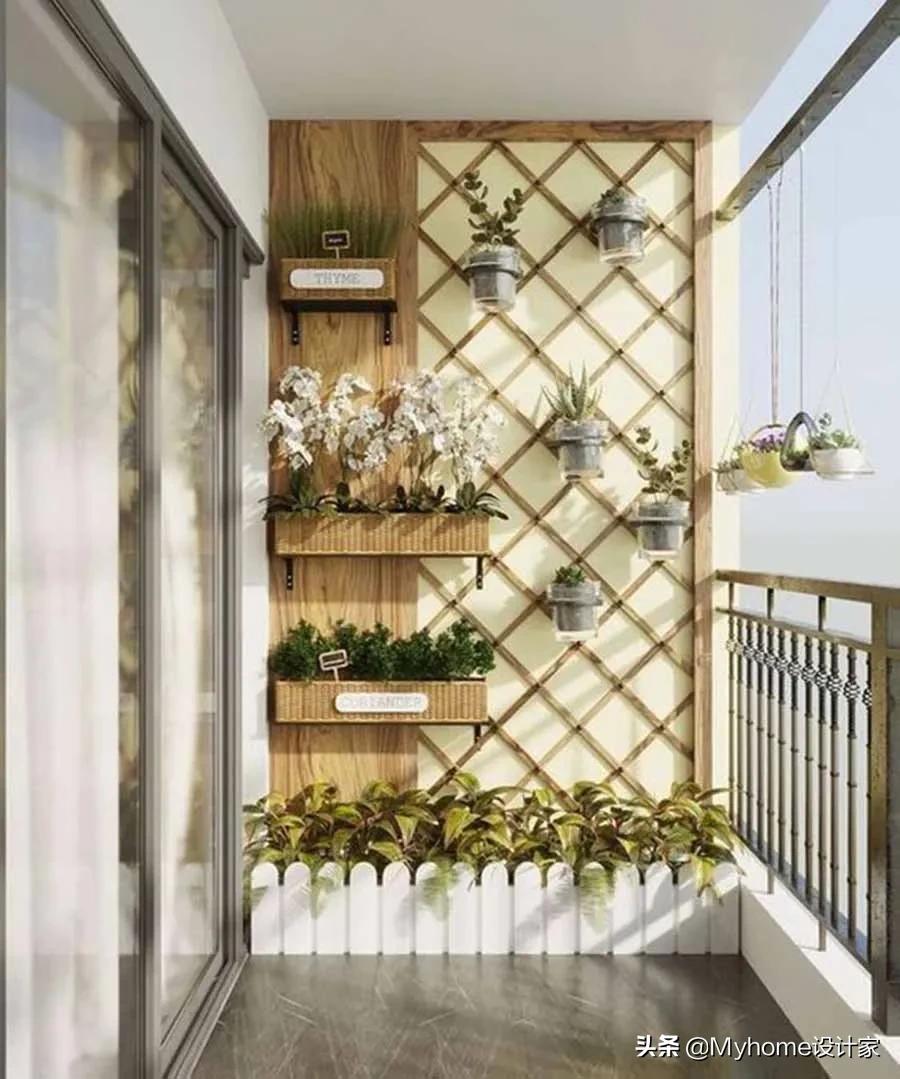 超好看的阳台装修,8米长超长阳台怎么装修好看