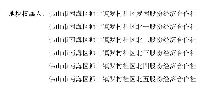 佛山罗村土地出让,三宗土地底价成交