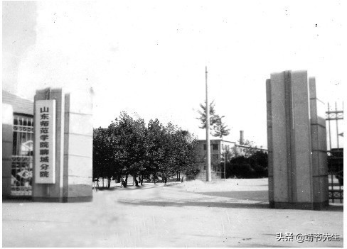 难得一见的老照片二十年前的,聊城二中旧貌