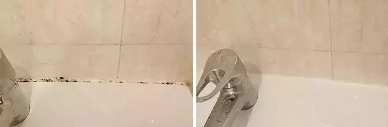 洗碗台有缝隙,发黑又发霉?装修师傅教你一招,5秒消灭霉菌污垢