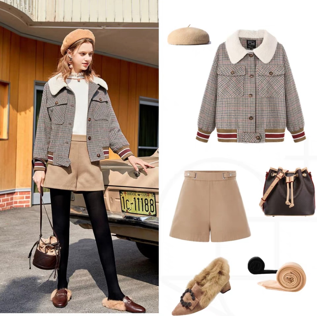 短外套怎么搭出高级感,外套太长了怎么穿显高