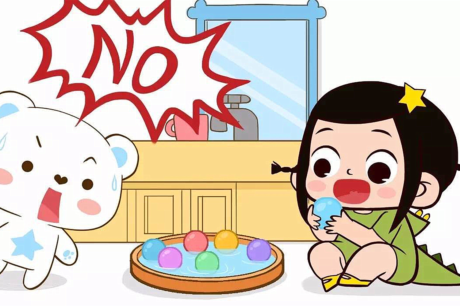 孩子莫名捡起烟头放进嘴里，妈妈厉声阻止，是很糟糕的反应